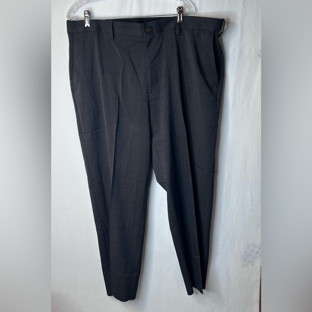 Savane Men’s Dress Pants Gray Pockets Size 40X29